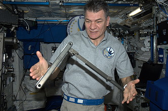 Nespoli an Bord der ISS
