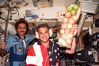 Leben an Bord der Mir