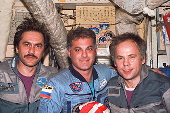 Leben an Bord der Mir