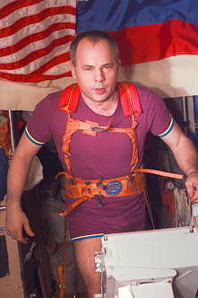 Leben an Bord der Mir