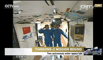 life onboard Tiangong-2