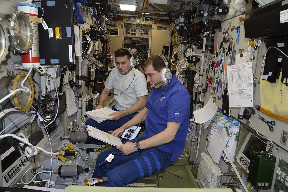 Leben an Bord der ISS