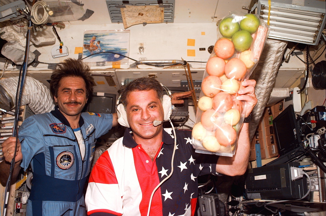 Leben an Bord der Mir