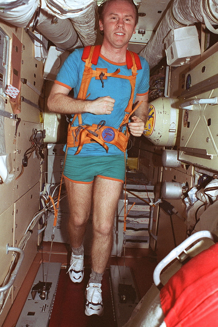 Leben an Bord der Mir