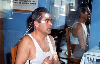 Nikolayev in training