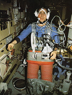 Aleksandrov in training