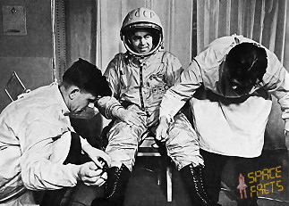 Nikolayev in training