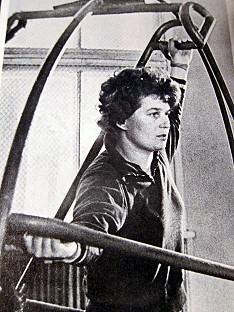 Tereshkova in training
