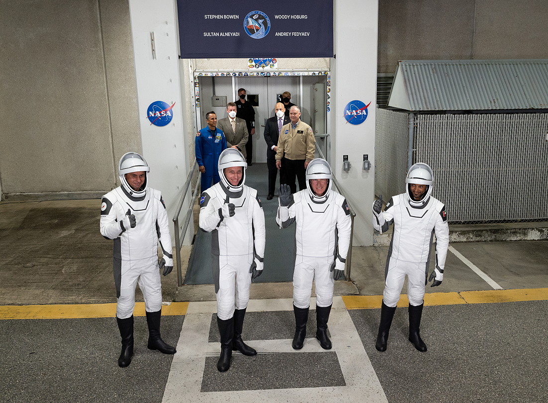 SpaceX Crew-6 walkout