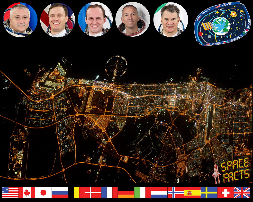 Crew ISS-52 (entworfen von SPACEFACTS)