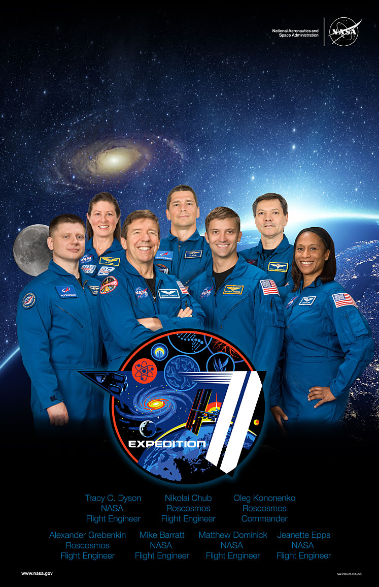 ISS-71 Crewposter
