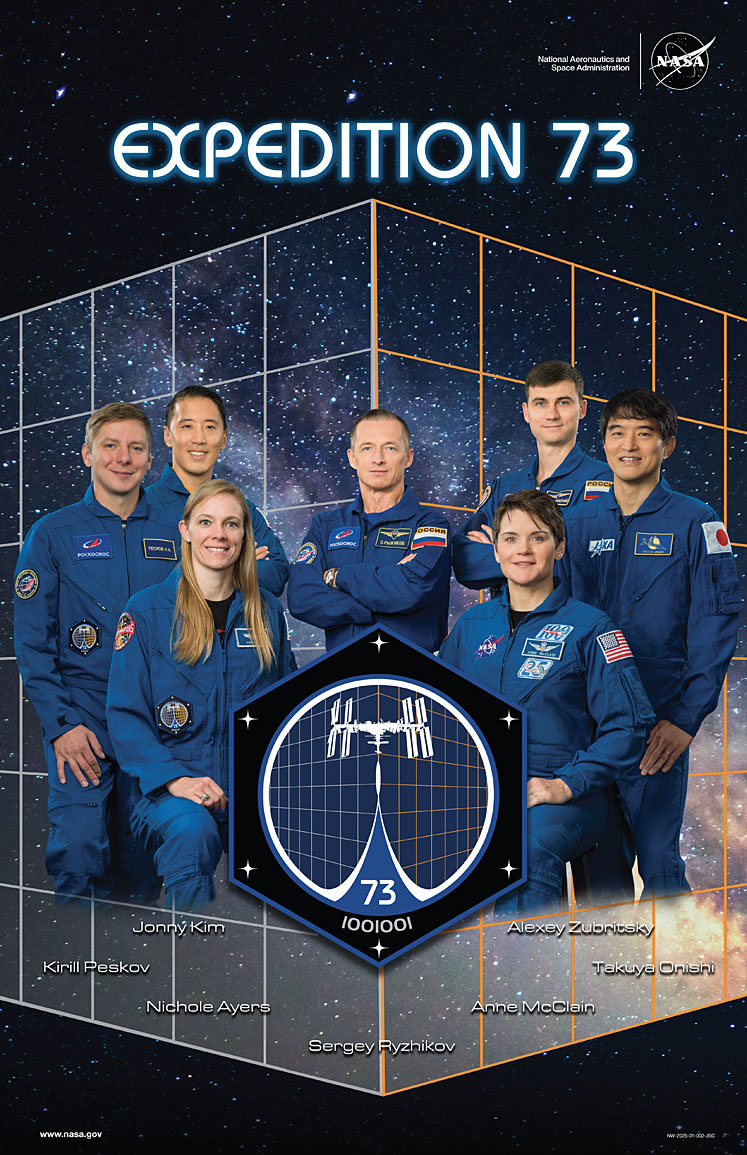 ISS-73 Crewposter