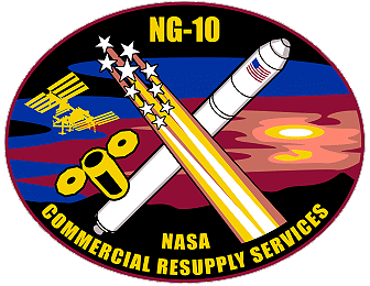Patch Cygnus NG-10 (NASA)