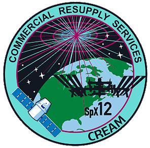 Patch Dragon SpX-12 (NASA)