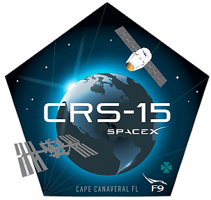 Patch Dragon SpX-15 (SpaceX version)