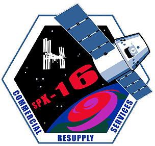 Patch Dragon SpX-16 (NASA version)