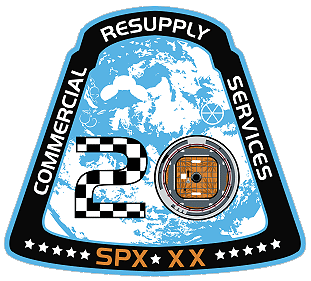 Patch Dragon SpX-20 (NASA)