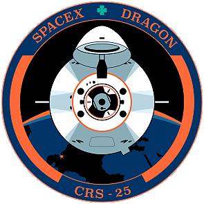 Patch Dragon SpX-25 (SpaceX)