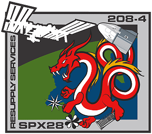 Patch Dragon SpX-28 (NASA)
