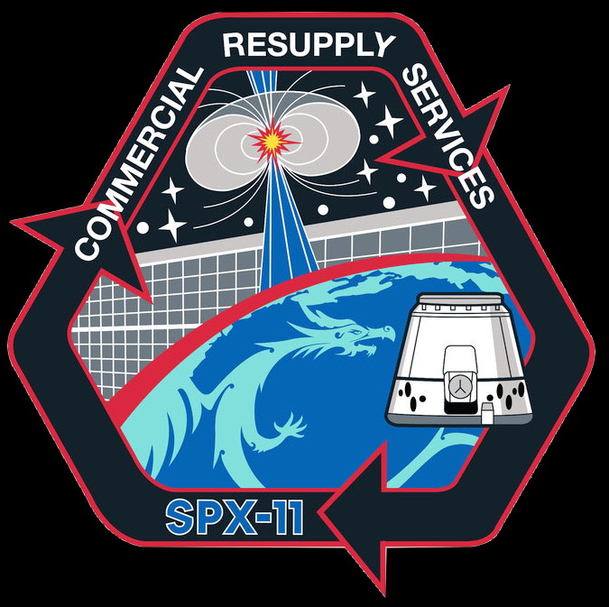 Patch Dragon SpX-11 (NASA)