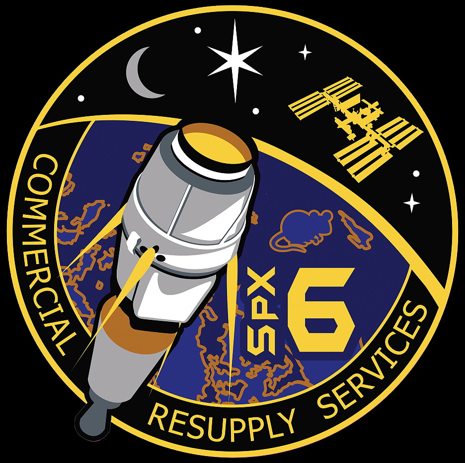 Patch Dragon SpX-6 (NASA)