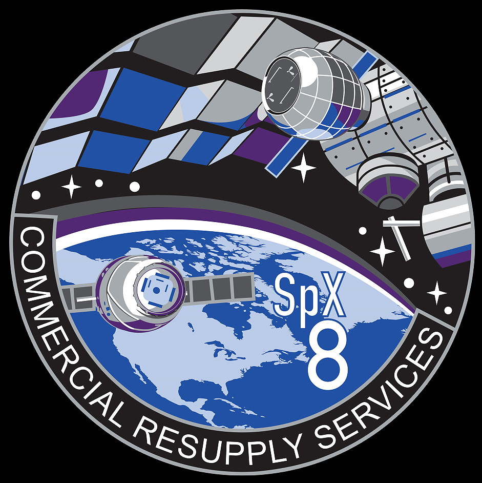 Patch Dragon SpX-8 (NASA)