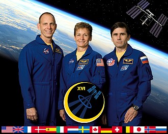 Crew ISS-16 (with Anderson)