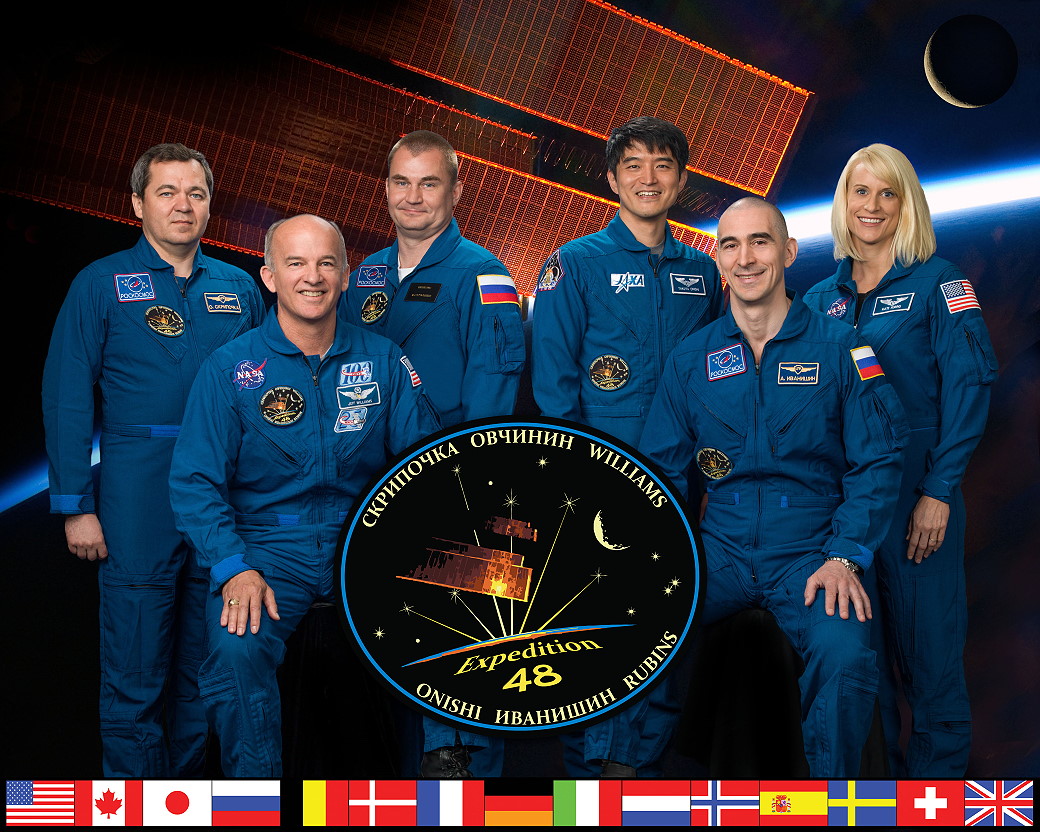 Crew ISS-48 (entworfen von SPACEFACTS)
