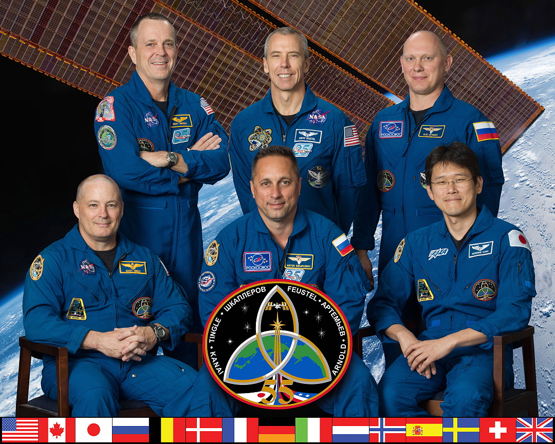Crew ISS-55