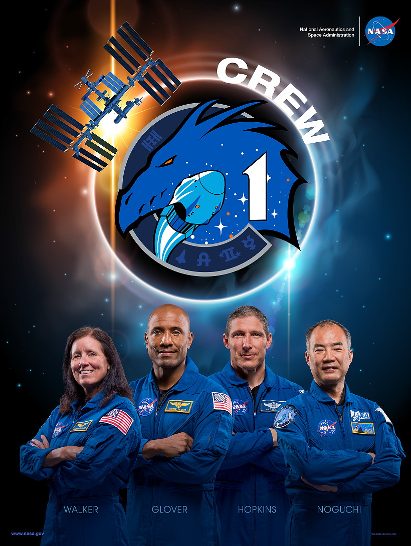 Poster SpaceX Crew-1