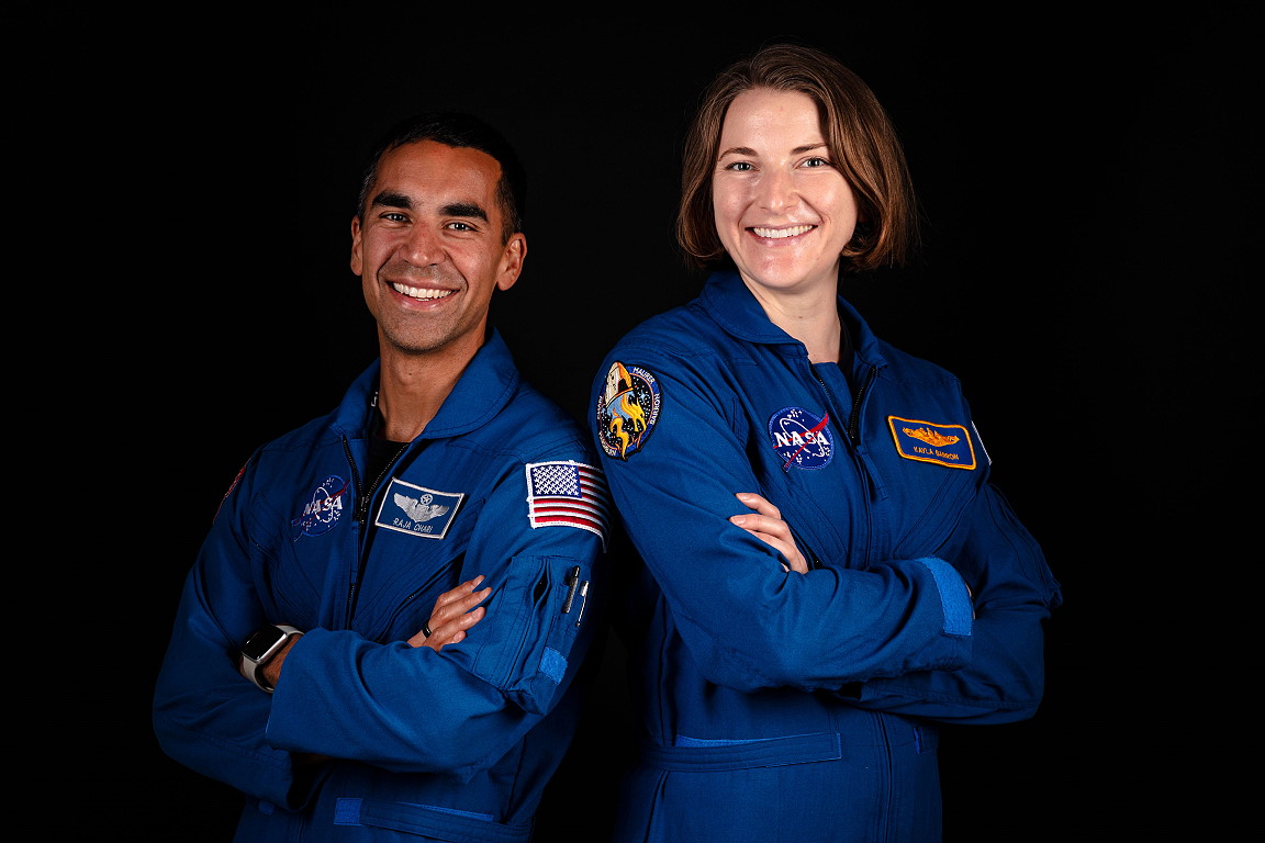 SpaceX Crew-3 (Raja Chari und Kyla Barron)