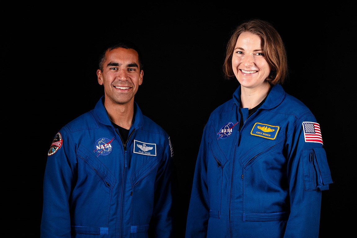 SpaceX Crew-3 (Raja Chari and Kyla Barron)