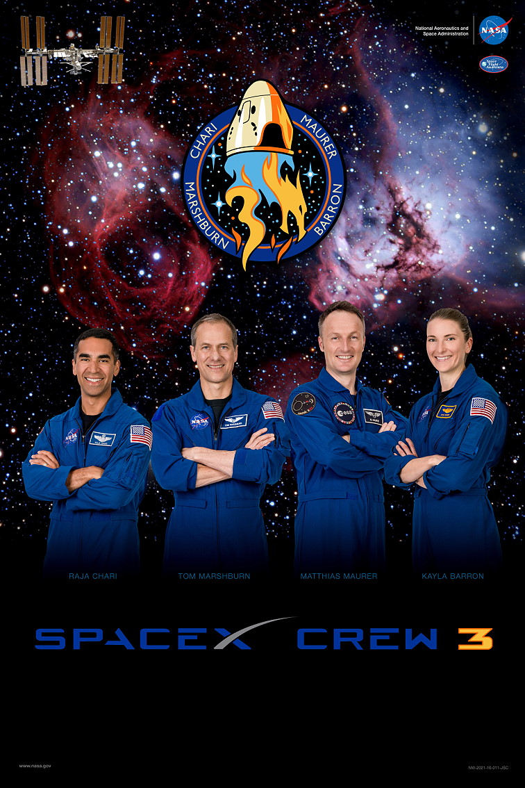 SpaceX Crew-3 Poster