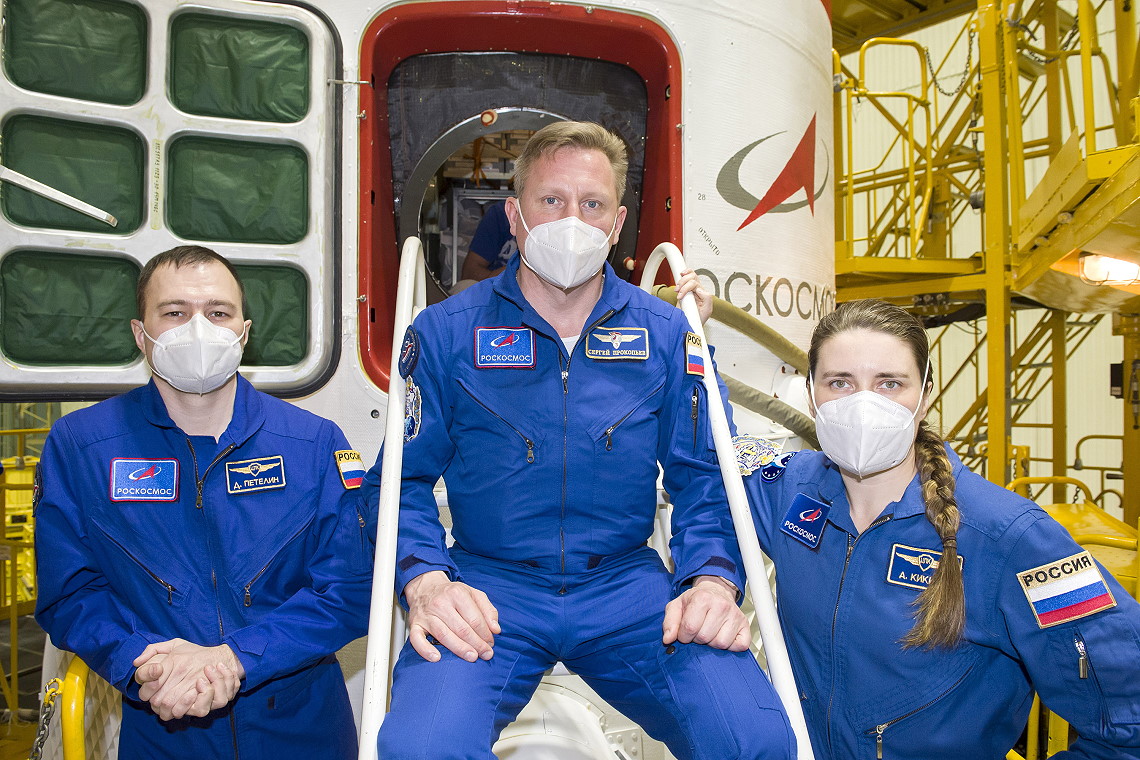 Crew Sojus MS-21 (Ersatzmannschaft)