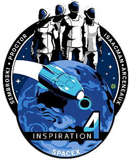 Patch Inspiration4 (SpaceX)