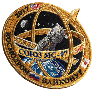 Patch Soyuz MS-07 (Ersatzmannschaft)