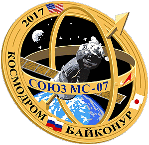 Patch Soyuz MS-07 (Ersatzmannschaft)