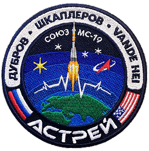 Patch Soyuz MS-19 (landing)