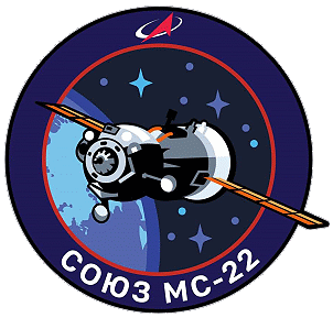 Patch Sojus MS-22 (Landung)
