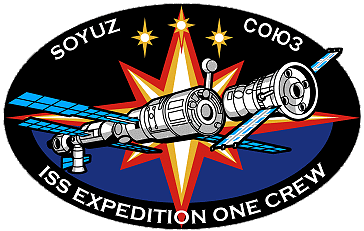 Patch Soyuz TM-31 (EXPEDITION ONE)