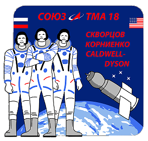 Patch Sojus TMA-18