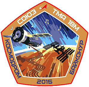 Patch Soyuz TMA-18M backup