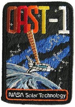 Patch STS-41D OAST-1