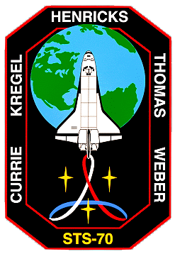 DISCOVERY STS-26   SPACE PATCH 4 INCHES 