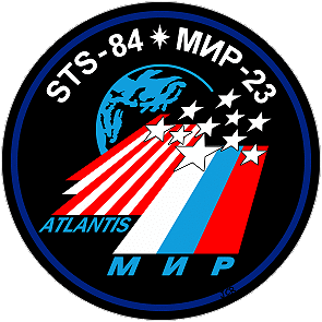STS-84-Mir-23 Patch