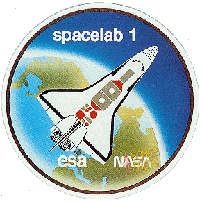 Patch STS-9 SPACELAB ESA