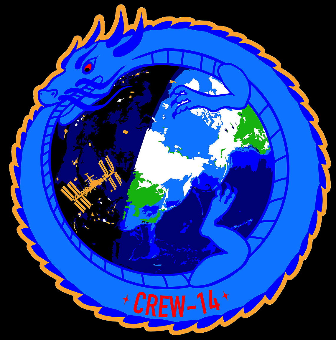 Patch SpaceX Crew-14 (no-names version)