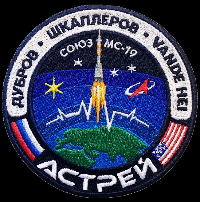 Patch Soyuz MS-19 (landing)