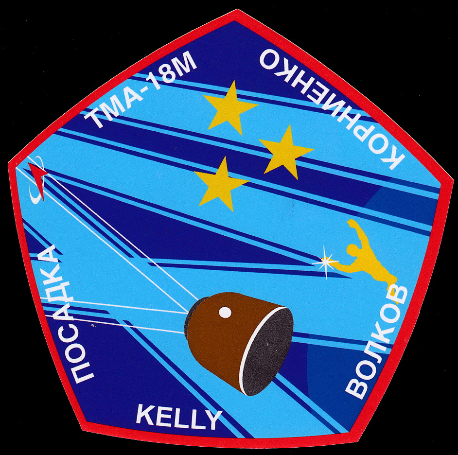 Patch: Soyuz TMA-18M (landing)