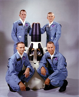 Crew Gemini 7 (Flug- und Ersatzmannschaft) Crew Gemini 7 (Flug- und Ersatzmannschaft)